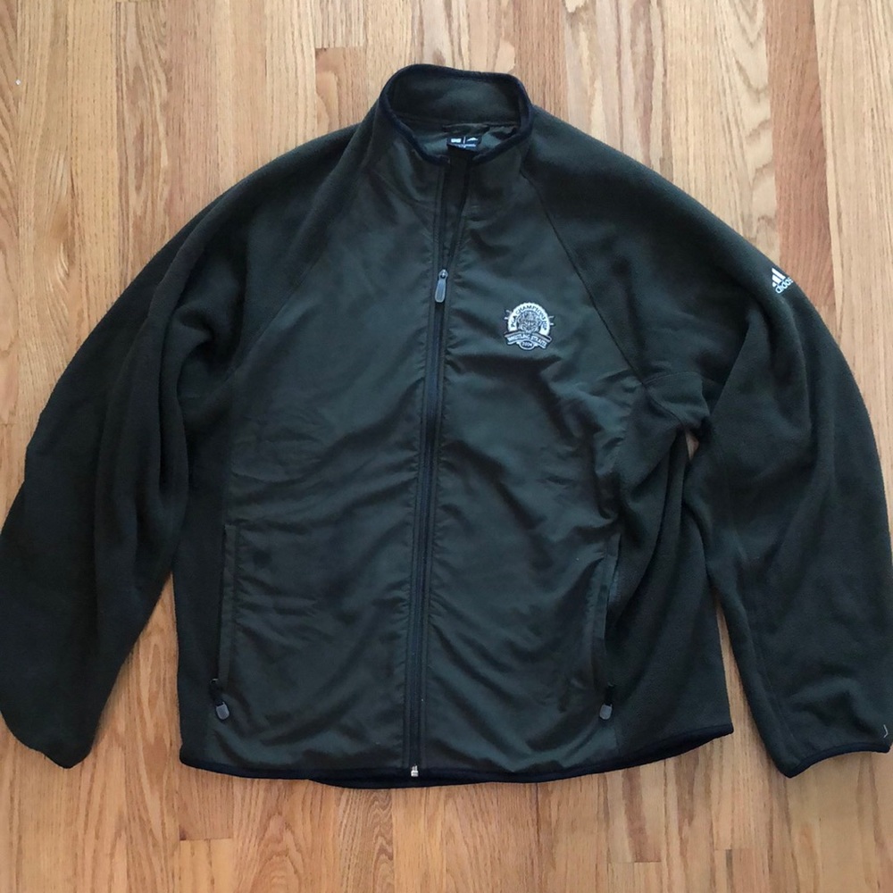 Rare Adidas Fleece Golf Jacket